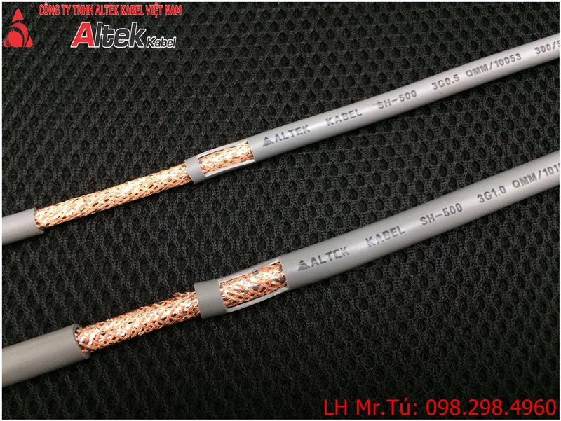 Cáp điều khiển không lưới/có lưới chống nhiễu